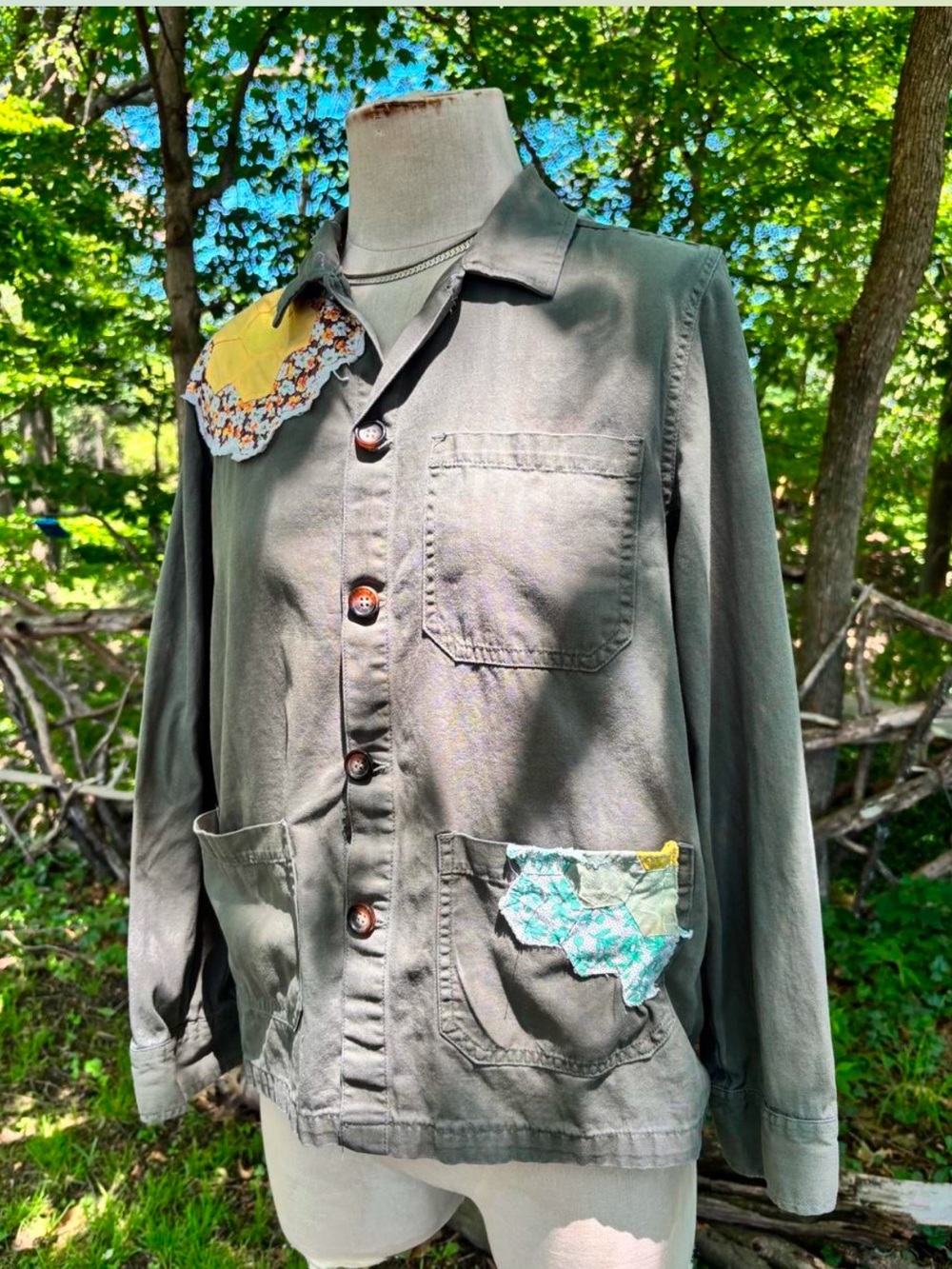 Upcycled light Jacket - Picture 4 of 4